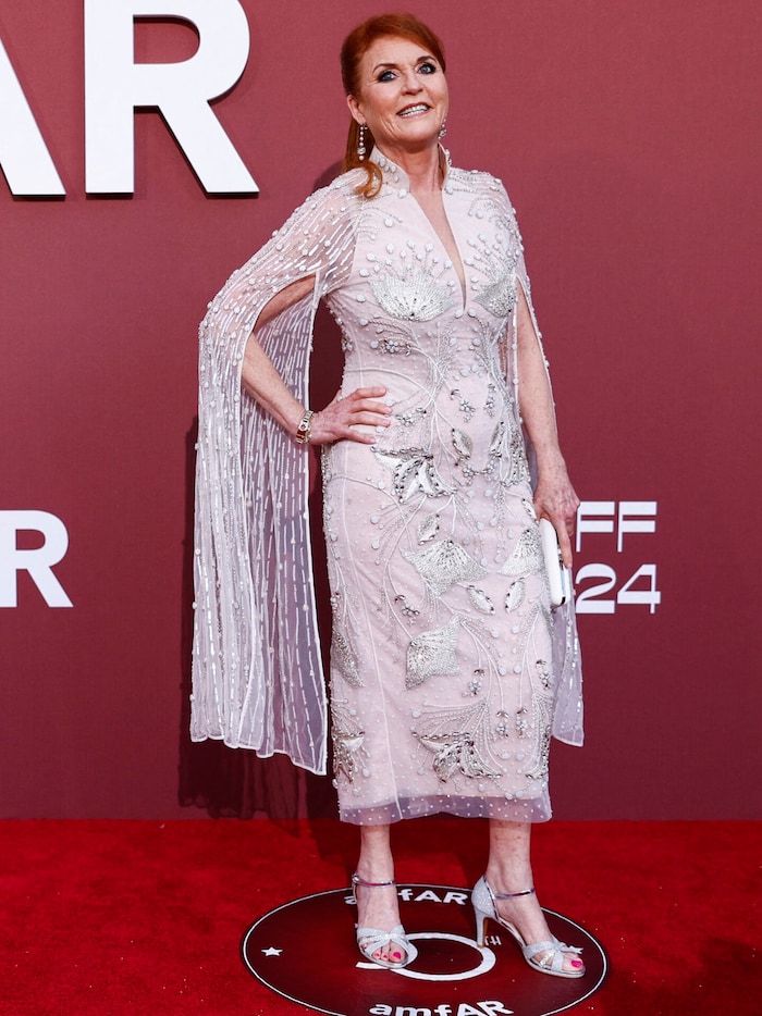 Sarah Ferguson Hotel du Cap-Eden-Roc'daki amfAR Galasında
