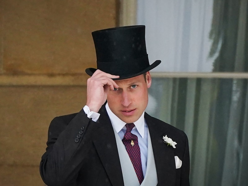 Dieses Foto von Prinz William geht gerade auf Twitter viral.   (Bild: APA/AFP/POOL/Yui Mok)