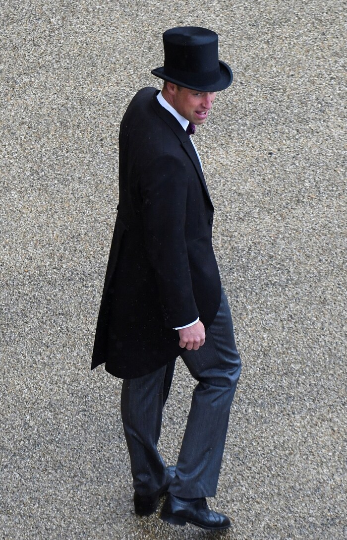 Prens William kraliyet bahçe partisinde