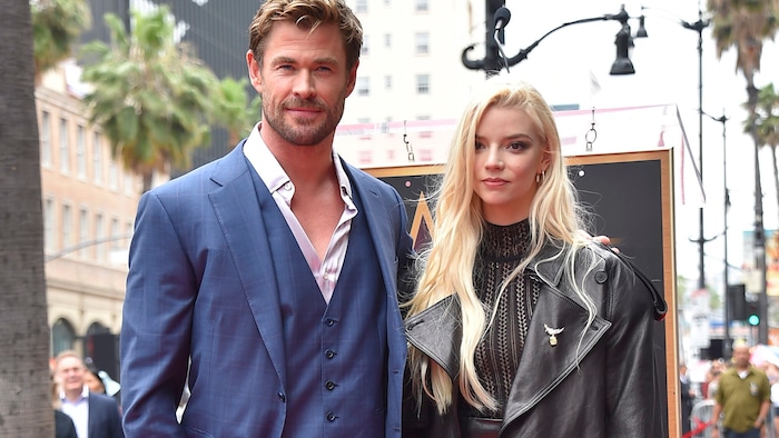 And Anya Taylor-Joy also came to congratulate him.