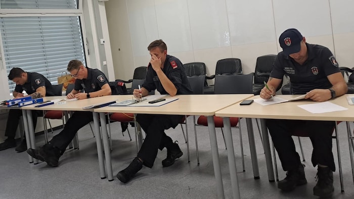 A cool head is also required for the theoretical examination.