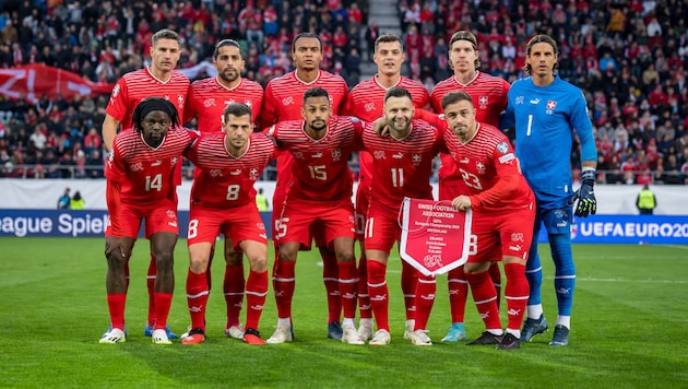 Das Schweizer Nationalteam schlägt sein EM-Quartier in Stuttgart auf. (Bild: AFP or licensors)
