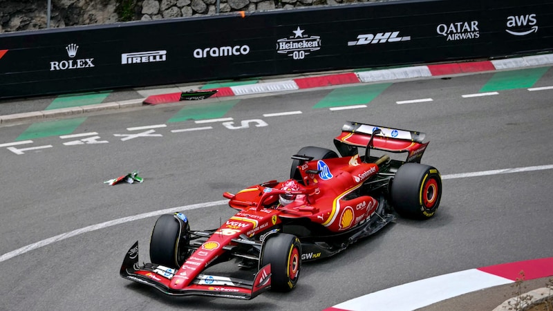 Charles Leclerc beim Training (Bild: AFP/APA/ANDREJ ISAKOVIC)