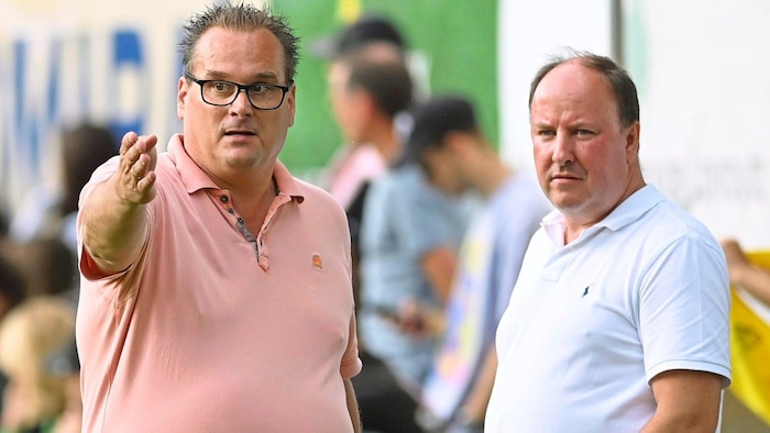 Christian Trappitsch (li.).