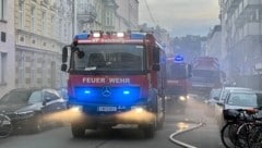 Zum Großeinsatz kam es am Samstag in der Paris-Lodron-Straße. (Bild: Markus Tschepp)