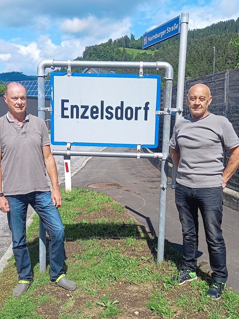 Seit Jahrzehnten kämpfen die Bewohner von Enzelsdorf gegen den Verkehrslärm. (Bild: Gerlinde Schager)