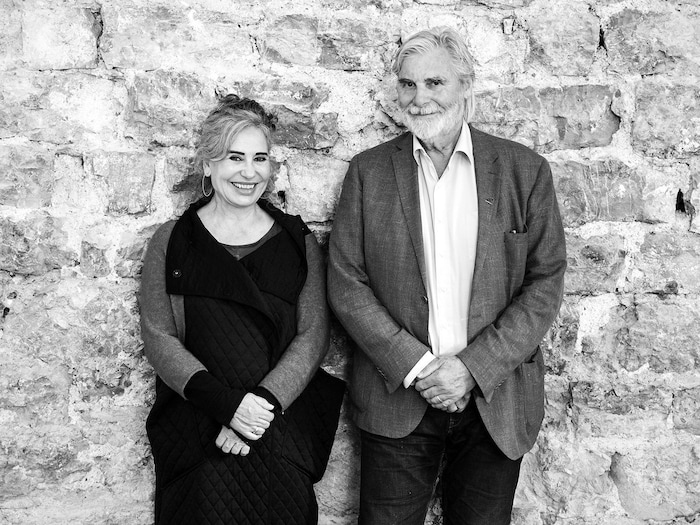 Brigitte Karner with Peter Simonischek