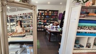 Karin Kruse hat ihr Hobby zum Beruf gemacht. Bei Stoff&amp;Chic dreht sich alles um ...