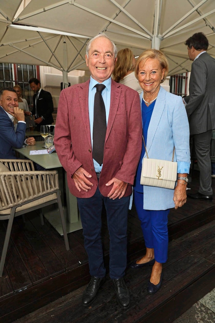 "King" Karl Schranz and his wife Eveline are longtime friends of Mahr.