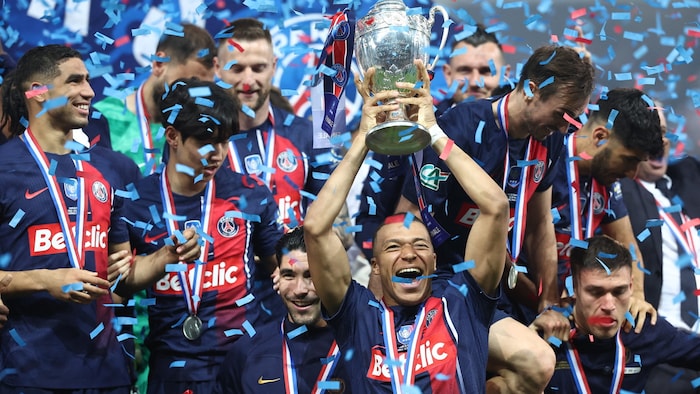 Mbappe verabschiedete sich mit dem Double aus Paris.