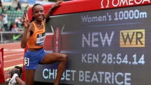 Beatrice Chebet (Bild: AFP)