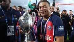 Kylian Mbappe verabschiedete sich würdig von PSG. (Bild: AFP/APA/FRANCK FIFE)