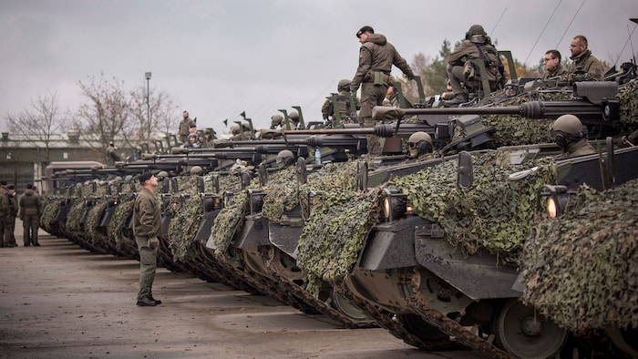 Armaments are being built up across Europe