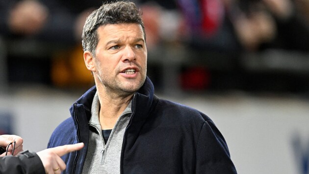 Michael Ballack spielte sowohl für Leverkusen als auch für Kaiserslautern.