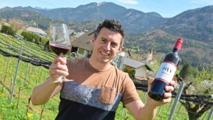 Unterthörl: Dorfbewohner Patrick Fina ist dabei, den Weinbau wieder zu beleben.