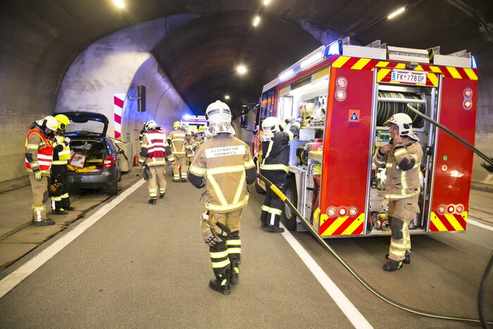 Die Helfer aus Rankweil hatten alle Hände voll zu tun.