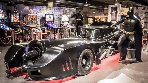 Batmobile in the Terra Technica Museum (Bild: Family City)