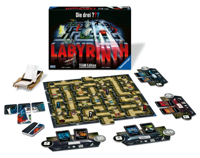 Another exciting version of Labyrinth for all mystery fans. For two to four players aged eight ...
