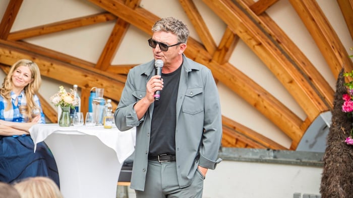 „Bergdoktor“ Hans Sigl beim Fantag in Going.