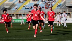 Philipp Moizi erzielte gestern beim 4:0 gegen Dänemark zwei Tore, Österreich steht im EM-Viertelfinale! (Bild: ÖFB/Tugrul Karacam)