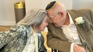 Die weltweit meisten Lebensjahre als Ehepartner: Bernie Littman und Marjorie Fiterman sind ...