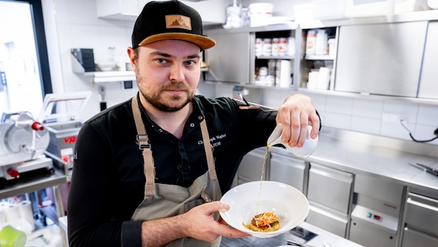 Christoph Vogler kocht diese Woche Kaspressknödel. (Bild: Antal Imre)