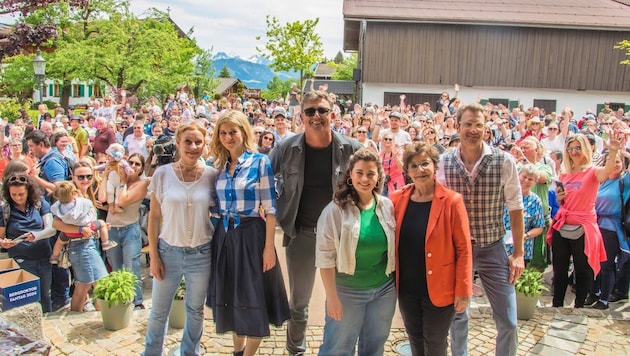 Die Hauptdarsteller der erfolgreichen Serie. (Bild: Going Foto Roland Defrancesco)