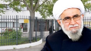 Ayatollah Reza Ramezani war Leiter des Imam Ali Zentrums im 21. Bezirk in Wien. (Bild: Krone KREATIV/Christian Charisius / dpa / picturedesk.com, klemens groh)