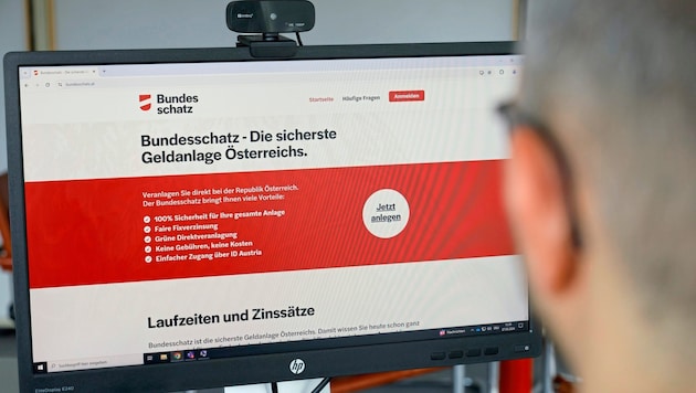 Diskriminierung? Derzeit kann man den Bundesschatz nur digital erwerben. (Bild: Klemens Groh)