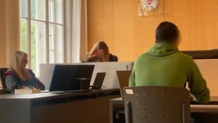 Der Angeklagte randalierte gleich zweimal.