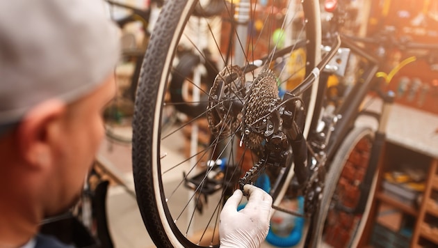 Auch normale Fahrräder können bald mit dem Reparaturbonus wieder fit gemacht werden. (Bild: stock.adobe.com/arezin.com)