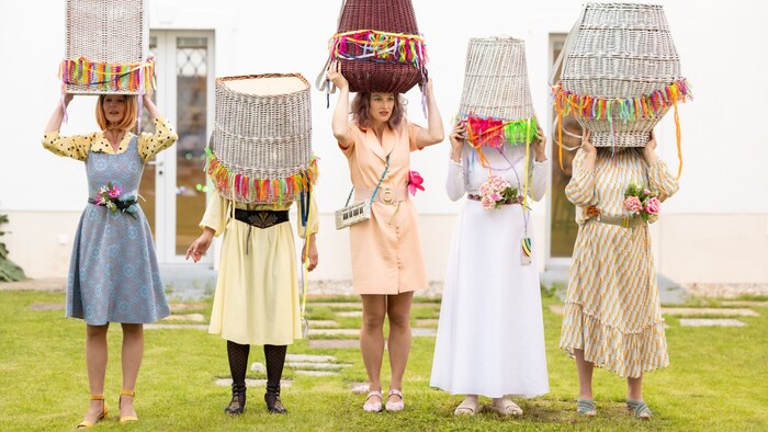 Die „Hormone Singers“ im Einsatz