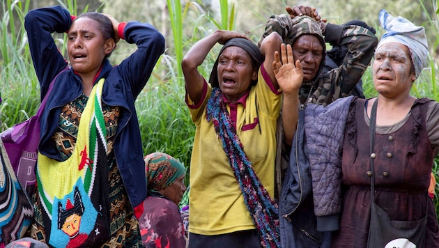 The people are desperate. (Bild: AFP/APA/UN DEVELOPMENT PROGRAMME/Handout)
