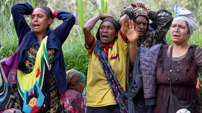 The inhabitants are stunned by the tragedy (Bild: AFP/APA/UN DEVELOPMENT PROGRAMME/Handout)