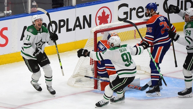 The Dallas Stars made it 2:1. (Bild: AFP/APA/Getty Images via AFP/GETTY IMAGES/Leila Devlin)