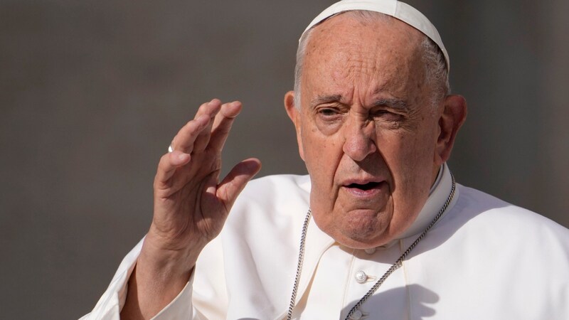 Pope Francis focuses on sustainable environmental thinking in his teachings. (Bild: AP)