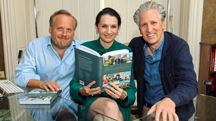 Martin Pusch und Johann-Philipp Spiegelfeld sind ersichtlich stolz auf ihr Werk. Was zuvor für ...