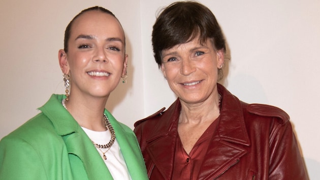 Pauline Ducruet bat ihre Mama Stephanie von Monaco für ihr Label Alter Designs vor die Kamera. Und die beweist, dass sie das Modeln noch immer drauf hat! (Bild: Viennareport)