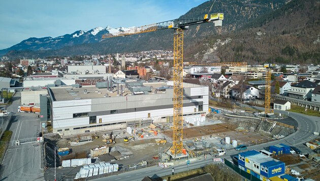 Bei der Betriebserweiterung setzte das Bludenzer Unternehmen auf nachhaltigen Bauweise.