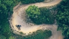 Uuund Action! In sechs Regionen bieten Bike-Parks, Trail-Center und verschiedenste Routen pures Mountainbike-Vergnügen – für alle Alters- und Könnensstufen. (Bild: © Niederösterreich Werbung/ Ian Ehm)