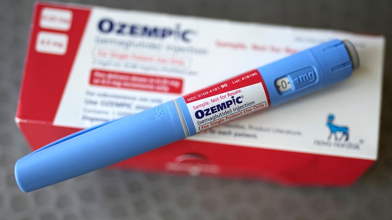 The accused pretended that they were original Ozempic weight loss injections. (Bild: AP)