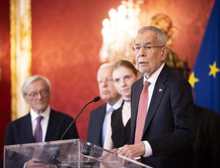 Van der Bellen warnt vor Bequemlichkeit.