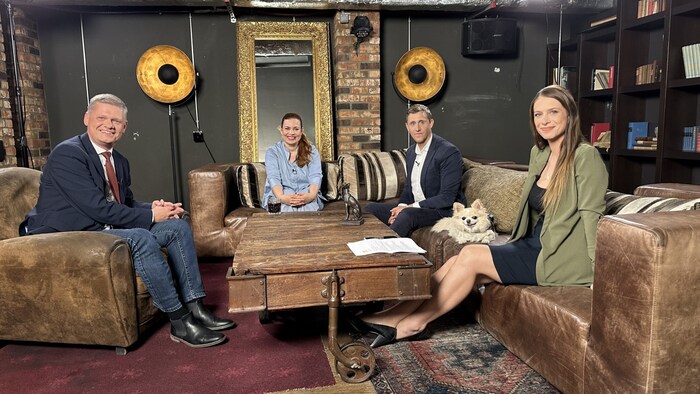 Andreas Hanger, Nina Tomaselli, Niko Frings, Tanja Pfaffeneder (from left to right)