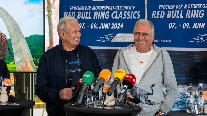 Bei Helmut Marko und Dieter Quester lief der Schmäh