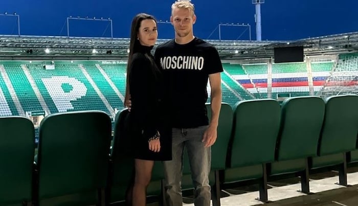 Freundin Denise wird Marco Grüll nach Bremen begleiten.