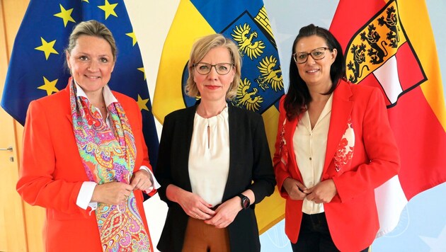 Jetzt hat Susanne Rosenkranz (NÖ) ihre Chance. Für Gewessler und Schaar hätte es am Freitag schön werden können. (Bild: Uta Rojsek-Wiedergut)