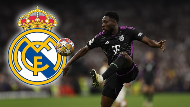 Alphonso Davies soll sich mit Real Madrid einig sein. (Bild: AFP/APA/OSCAR DEL POZO)