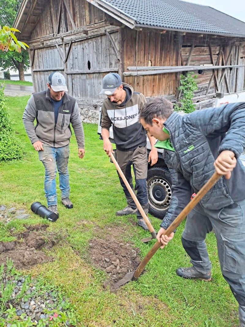 In vielen Gemeinden vergrub der Nachwuchs Zeitkapseln. (Bild: JB/LJ Osttirol)