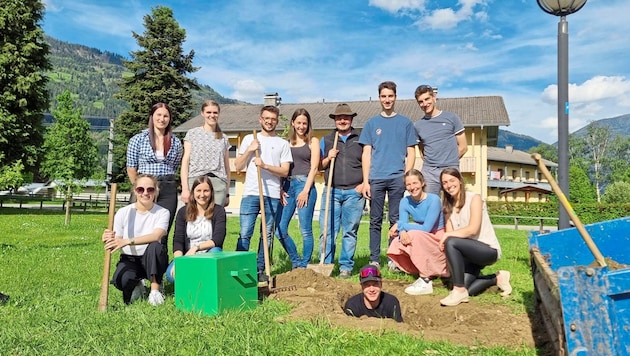 Auch der Bezirksausschuss beteiligte sich mit einer eigenen Box. (Bild: JB/LJ Osttirol)