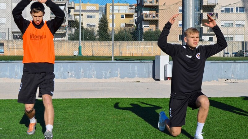 Jonas Kühn (right) moves to Austria Klagenfurt. (Bild: Claudio Trevisan)